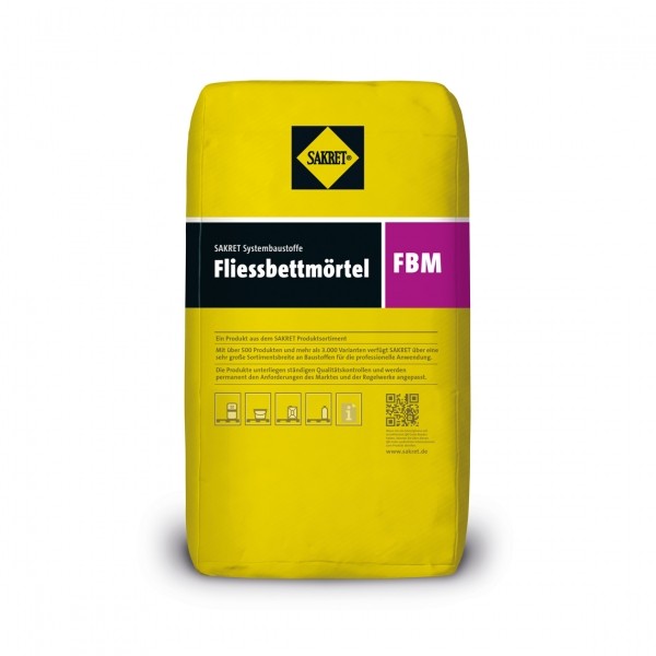 SAKRET Fließbettmörtel FBM 25 kg, F10078