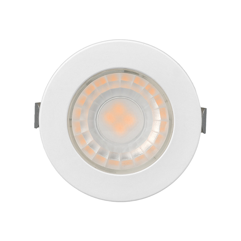 Braytron LED Minispot 3W Minileuchte, Klein, Einbauspot Einbaustrahler, Badezimmer, Küche, Wohnzimmer, inklusive 3 Blenden in schwarz, weiß. silber, IP54 230V ohne Trafo, 210 Lumen (neutralweiß 4000K)