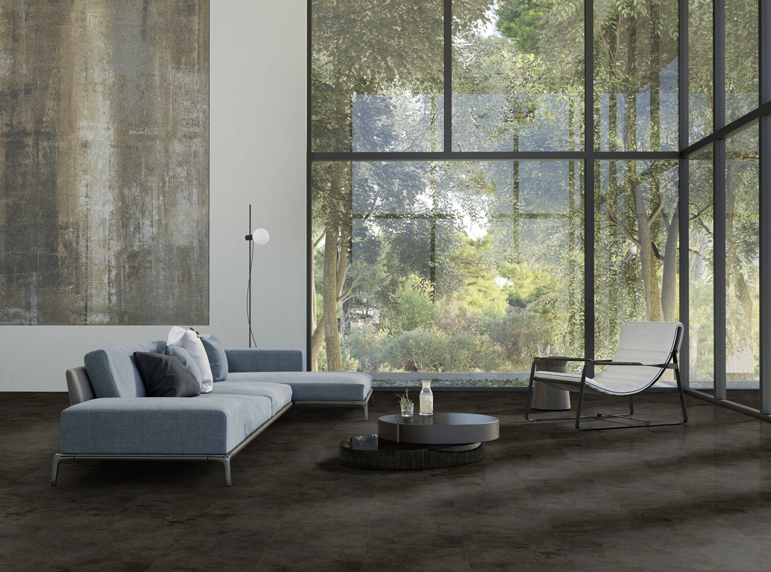 Vinylboden Virtuo 30 Rigid Acoustic Tavla dark 39,90 x 73,00 cm, F21140
