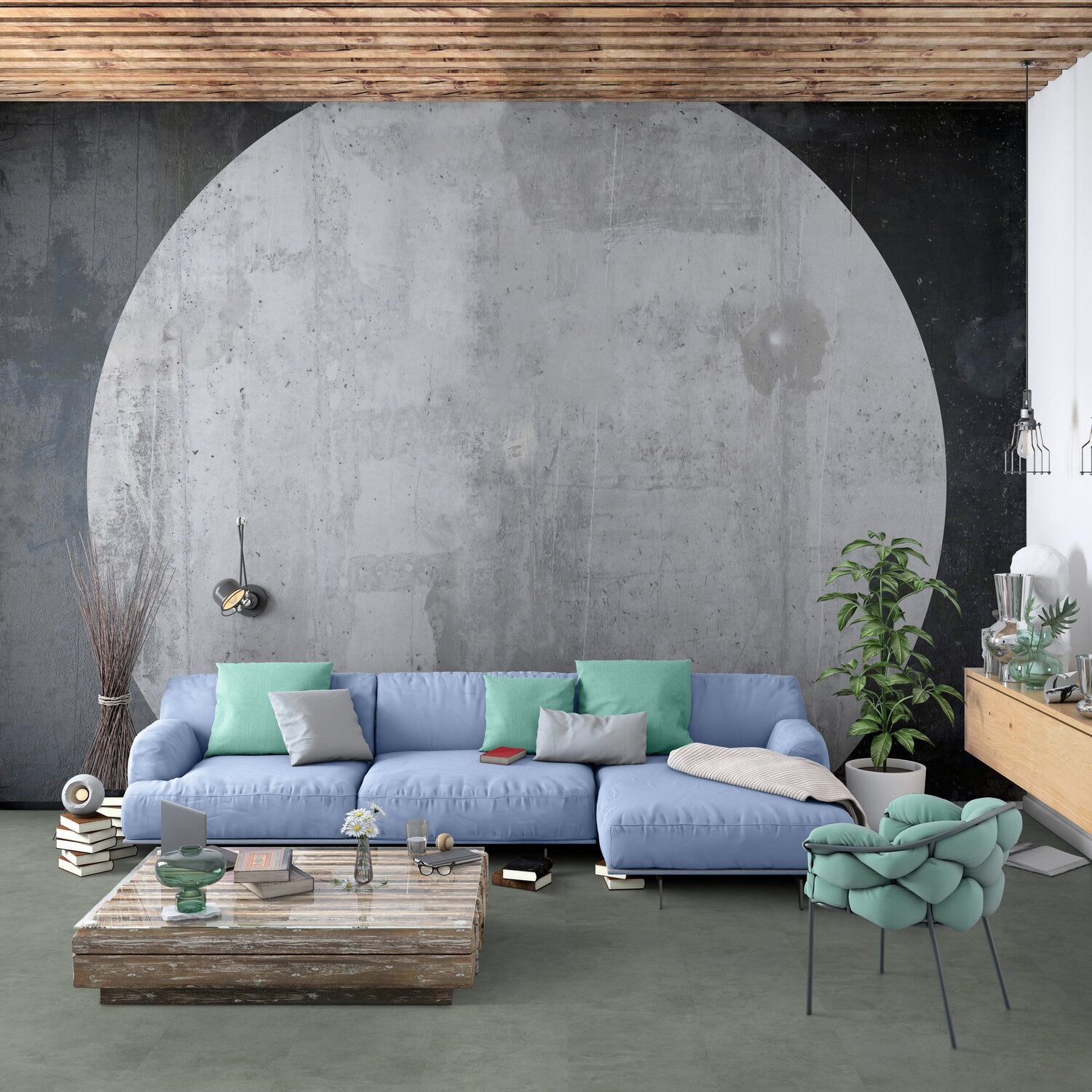 Vinylboden Virtuo 30 Rigid Acoustic Tavla green 39,90 x 73,00 cm, F21158