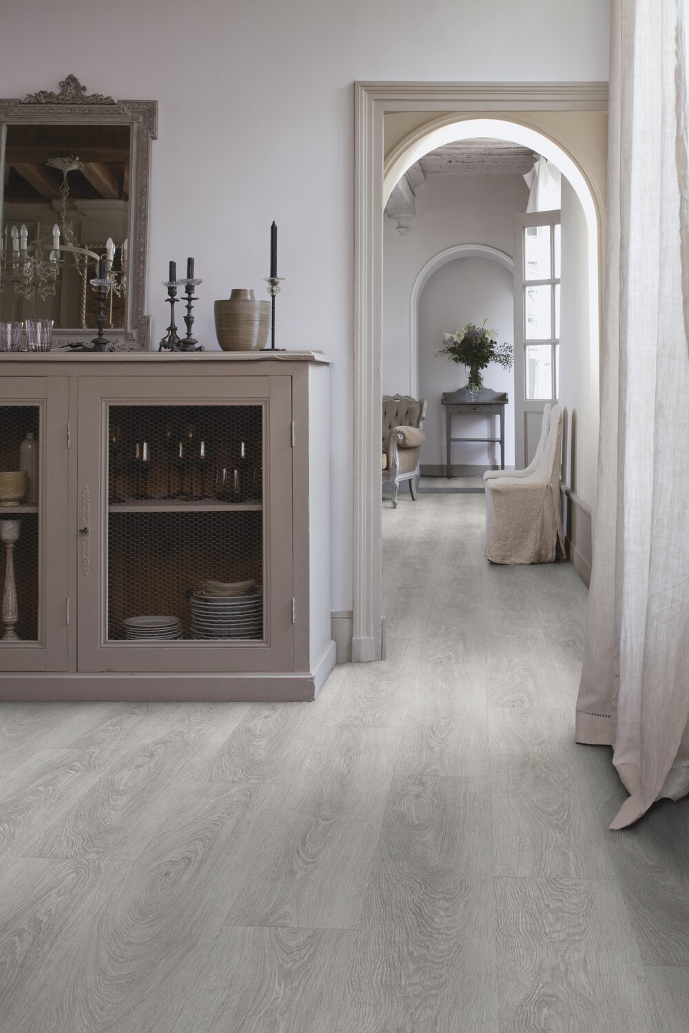 Vinylboden Virtuo 30 Rigid Acoustic Bohem dark grey Landhausdiele 22,90 x 125 cm, F21150
