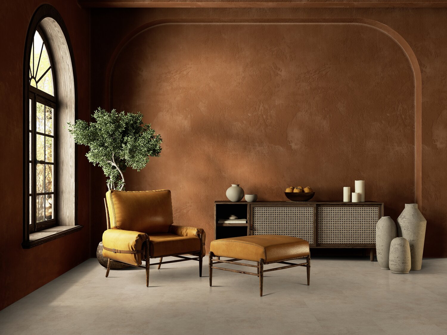 Vinylboden Virtuo 30 Rigid Acoustic Tavla beige 39,90 x 73,00 cm, F21142