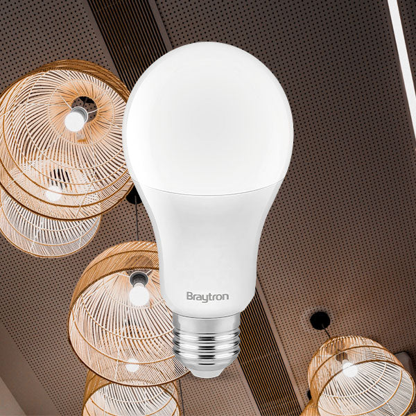 Braytron LED E27 13W A65 PLS 4000K Neutralweiß Birnenform ersetzt 90W Leuchtmittel A60