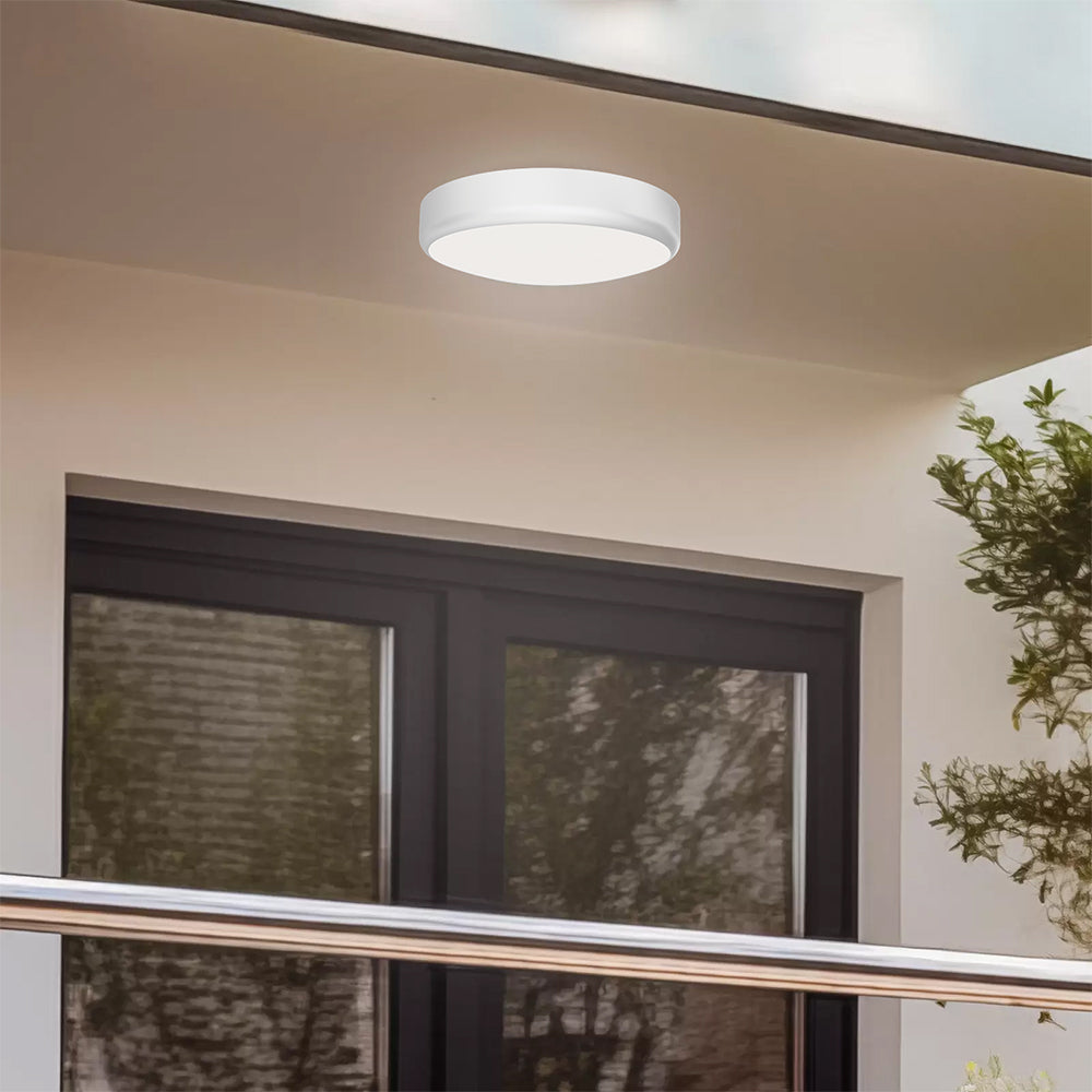 Braytron LED Deckenleuchte Wandleuchte Bewegungsmelder Farbwahl 5CCT 10W 20W IP54 Außen und Innenbereich