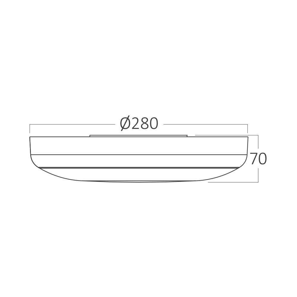 Braytron LED Deckenleuchte Wandleuchte Bewegungsmelder Farbwahl 5CCT 10W 20W IP54 Außen und Innenbereich