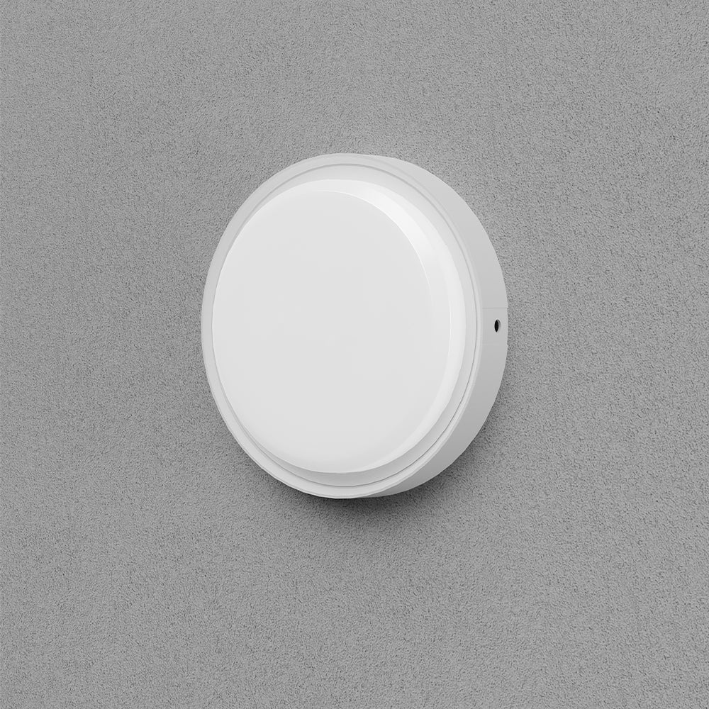 Braytron moderne LED Wandleuchte Deckenleuchte Deckenlicht 12W IP65 3in1 Außenleuchte Eingang weiß