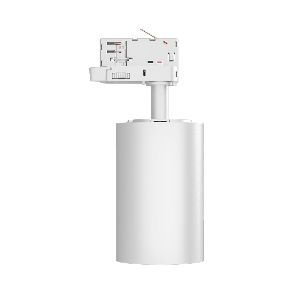 Braytron 3-Phasen LED Schienenstrahler 30W 3CCT 3000K-6000K Weiß dreh- und schwenkbar