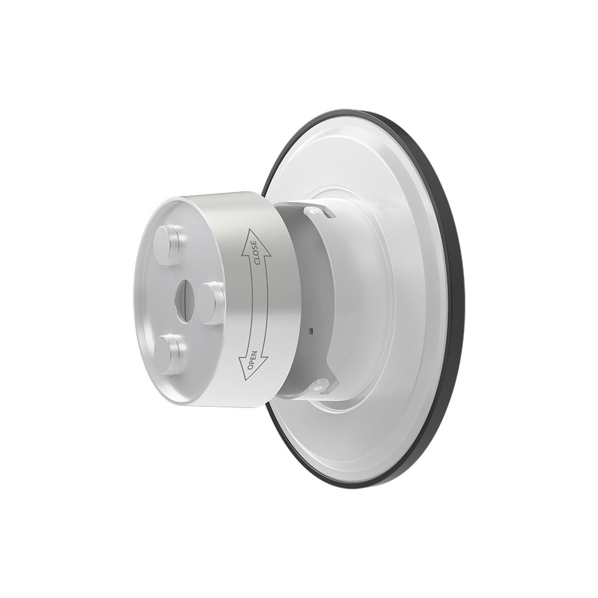 Braytron Palermo LED Außenwandleuchte 8W 3CCT rund IP65 Ø120 mm – Schwarz
