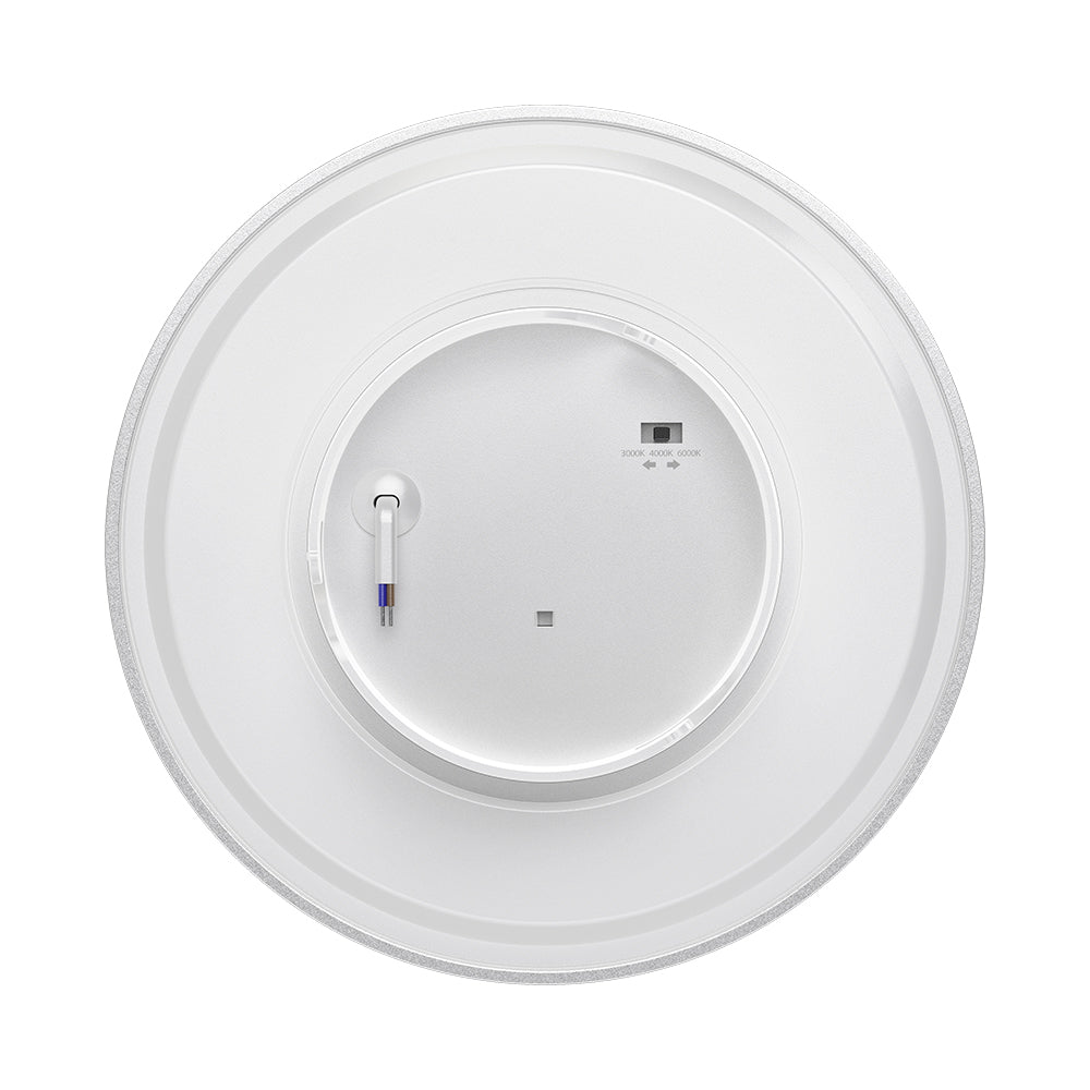 LED 12W Wandleuchte Designer Wandlicht Rund Weiß indirekte Beleuchtung IP65 3000-6500K