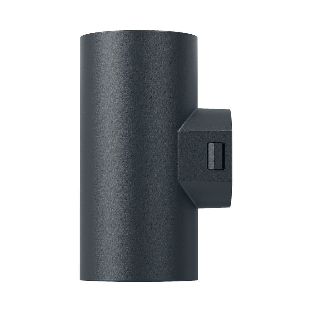 LED Wandleuchte Außen Zylinder Rund 2X 9W IP65 3in1 Up&Down Außenlampe Wandlicht