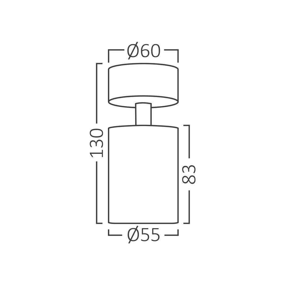 Braytron Deckenleuchte Spotleuchte Schwarz LED GU10 Sockel schwenkbar