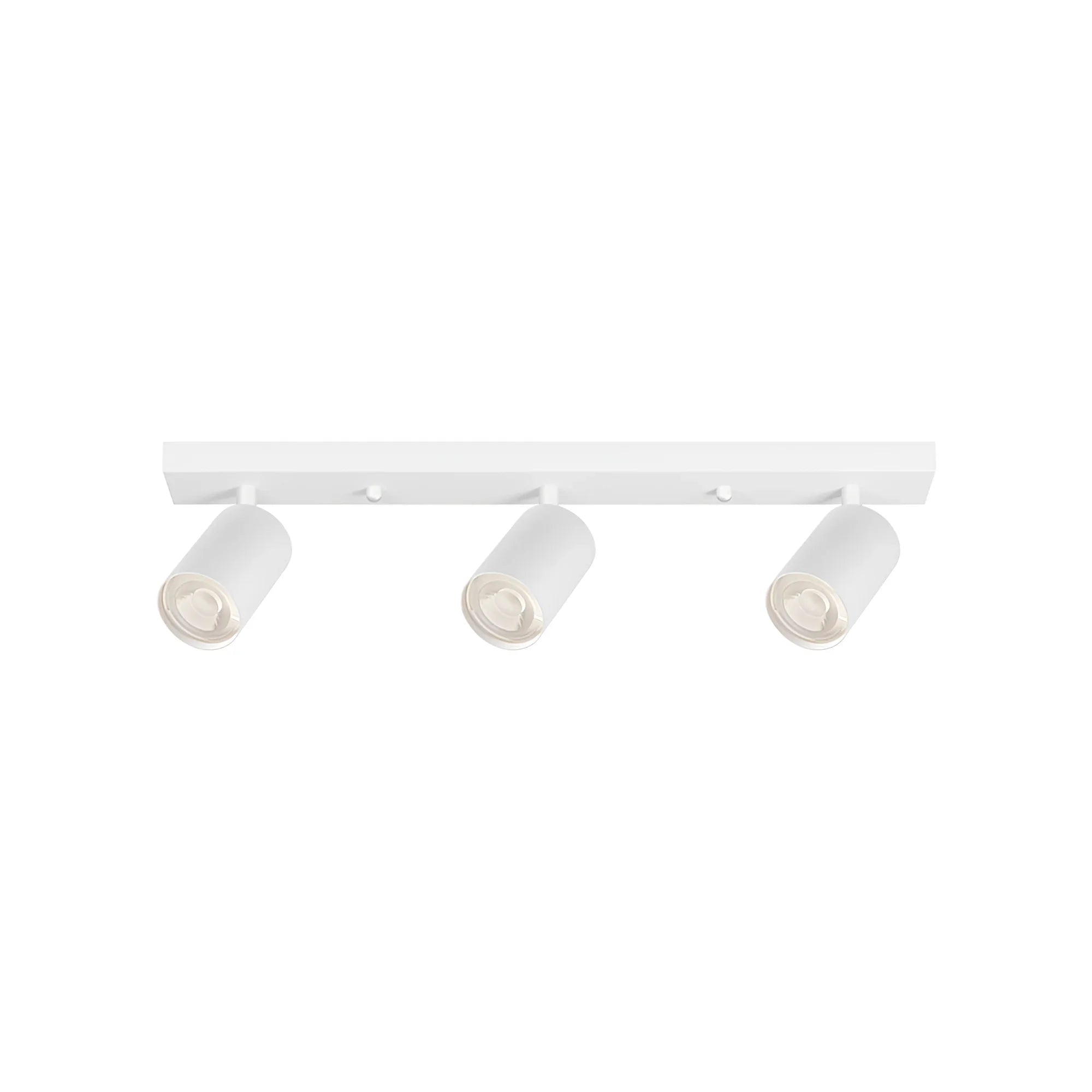 Braytron LED Deckenstrahler 3-flammig GU10 Aufbau-Spot Aluminium – Weiß