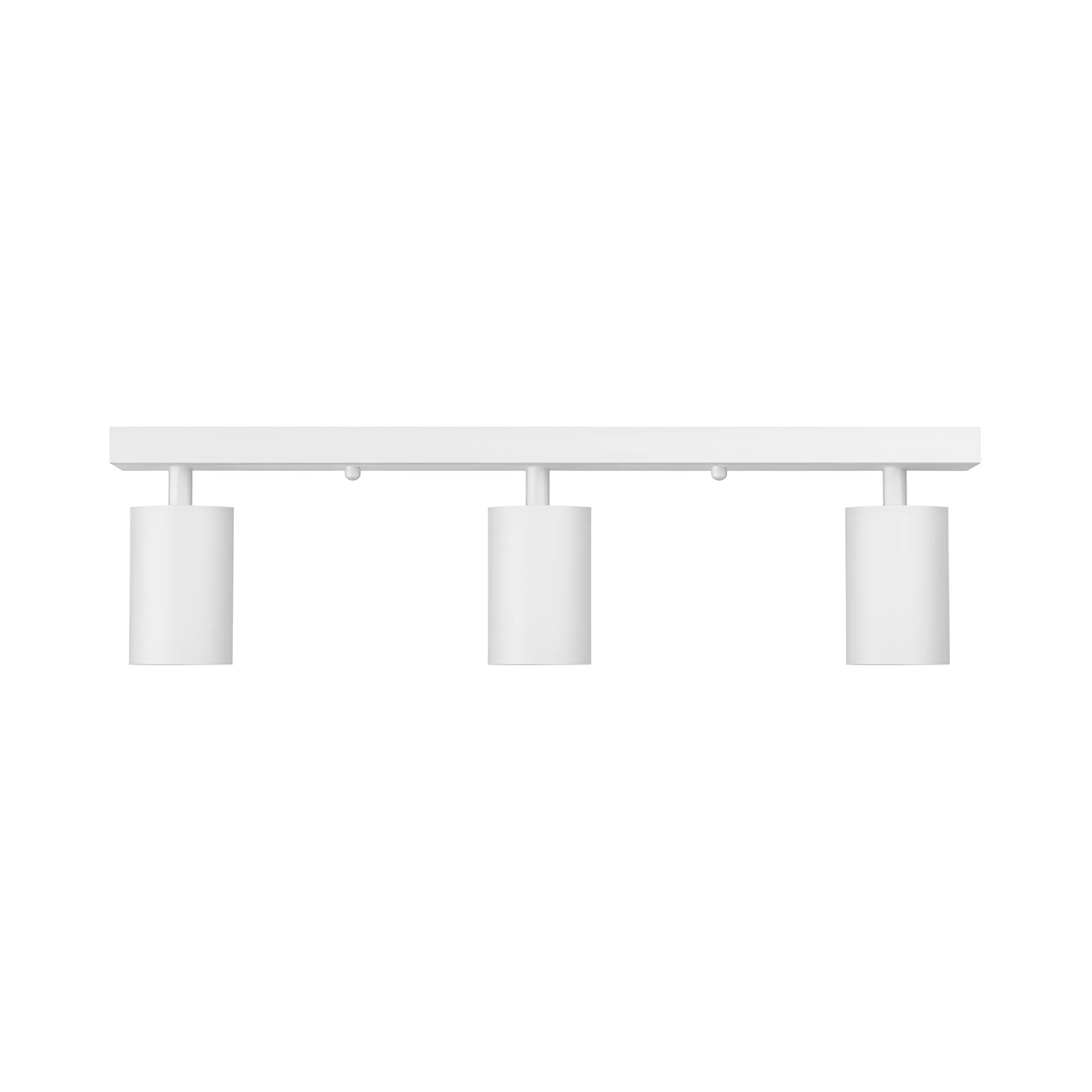 Braytron LED Deckenstrahler 3-flammig GU10 Aufbau-Spot Aluminium – Weiß