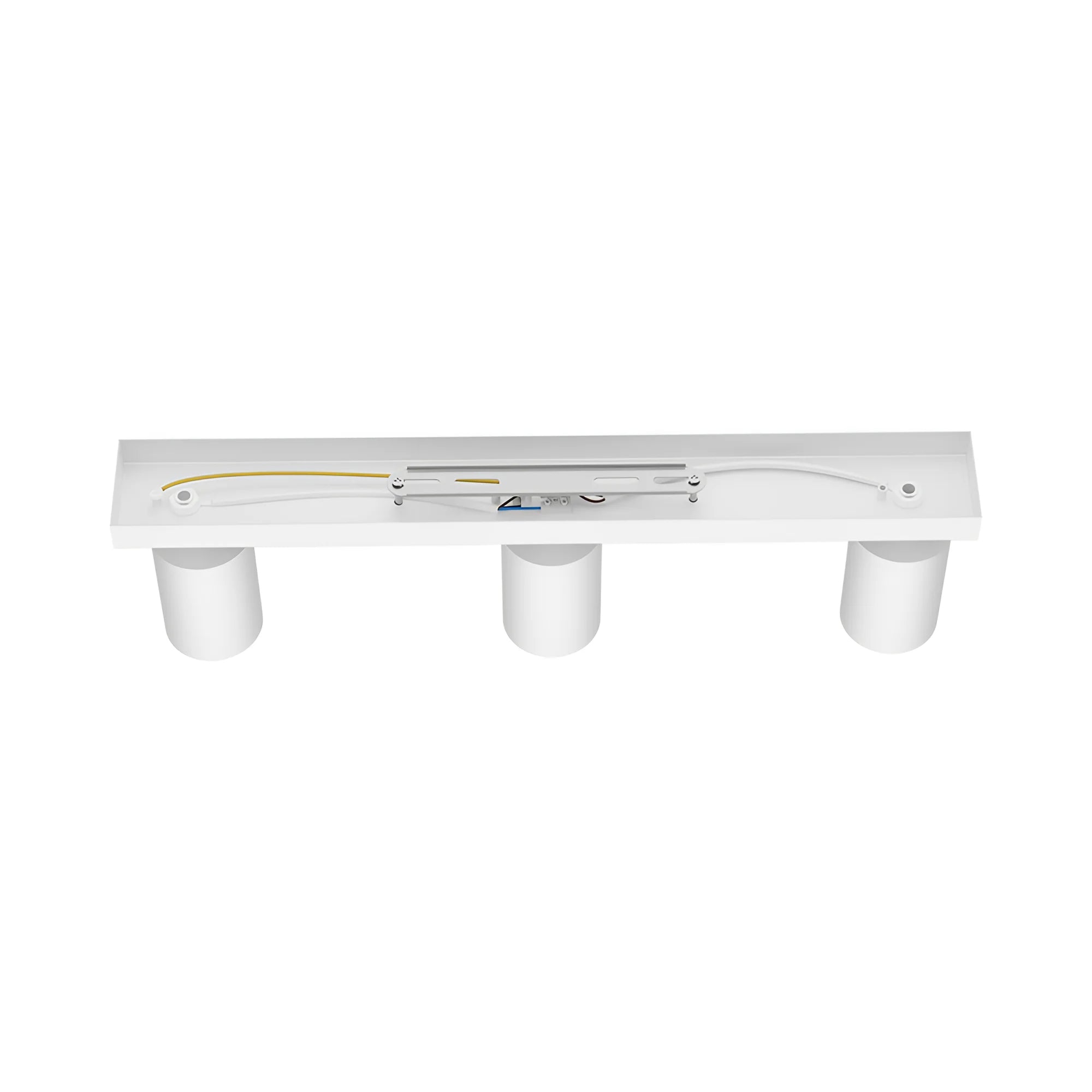 Braytron LED Deckenstrahler 3-flammig GU10 Aufbau-Spot Aluminium – Weiß
