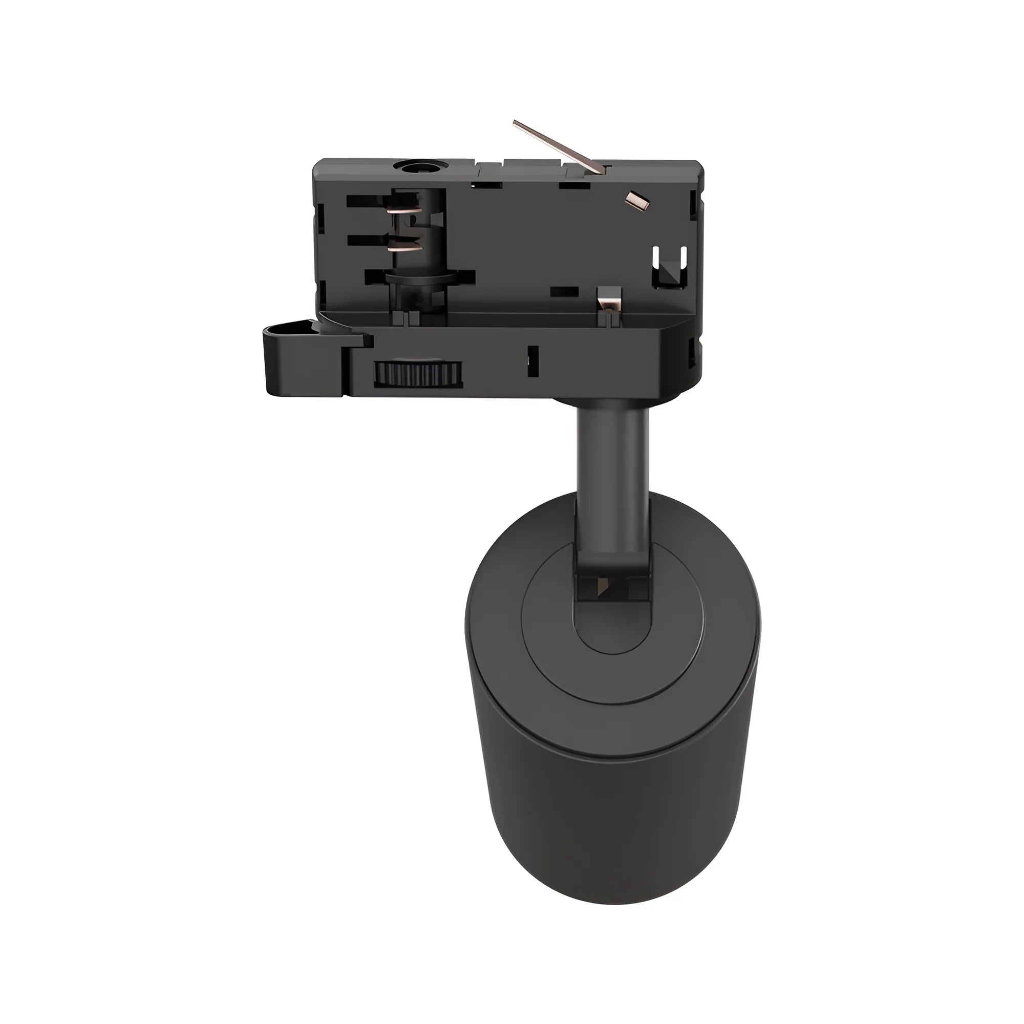 Braytron LED Schienenstrahler GU10 für 3-Phasen-Schiene, dreh- und schwenkbar – Schwarz