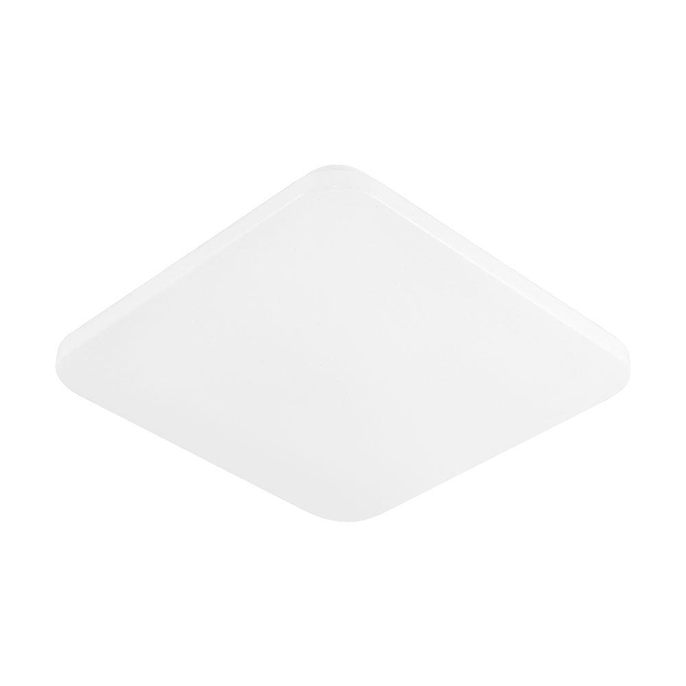 LED Deckenleuchte, Deckenlicht Eckig 24W mit Sternenhimmel-Effekt, 3IN1 Farbtemperatur, 2450 Lumen