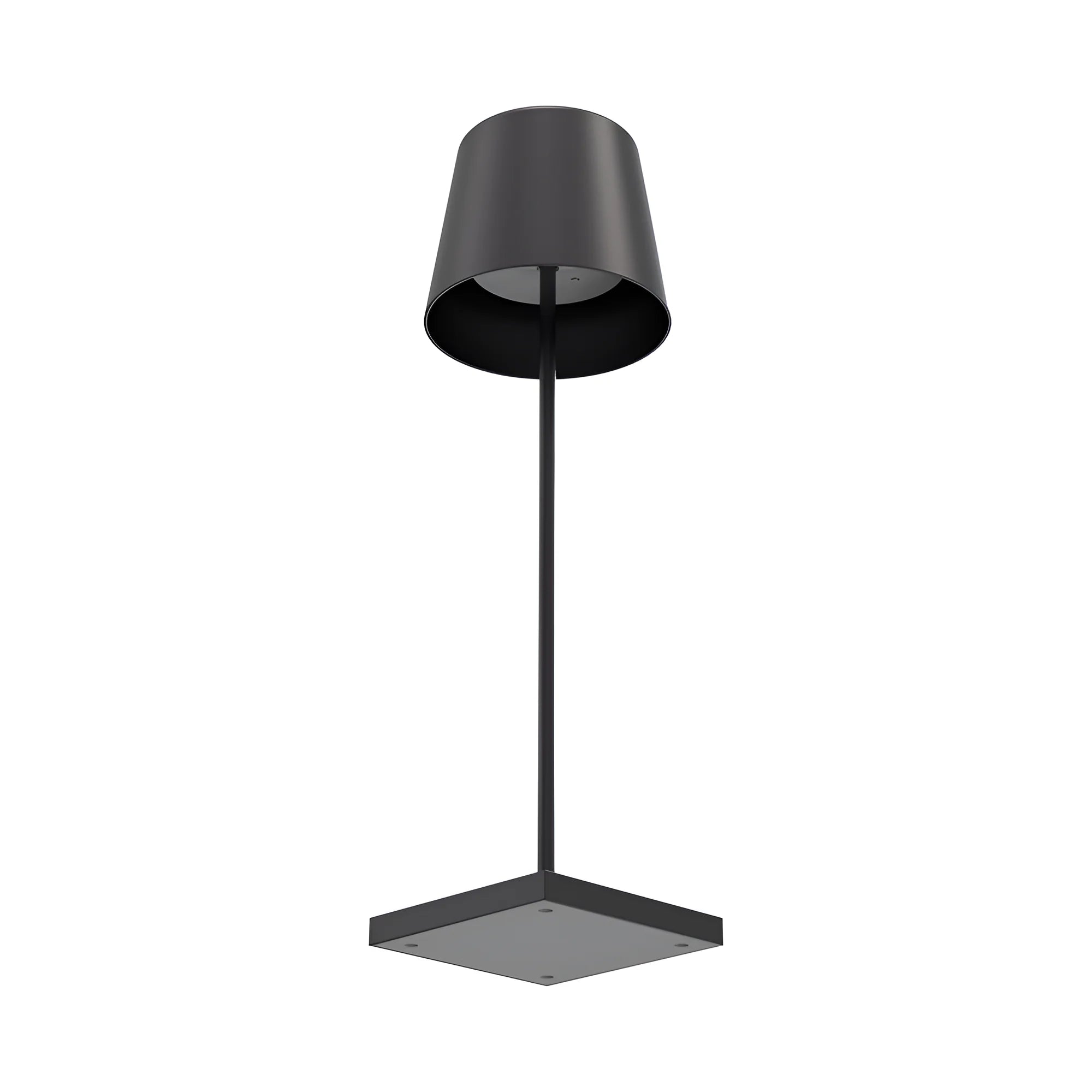 Braytron Akku-Tischleuchte 3W 300lm 3000K IP44 dimmbar – Schwarz