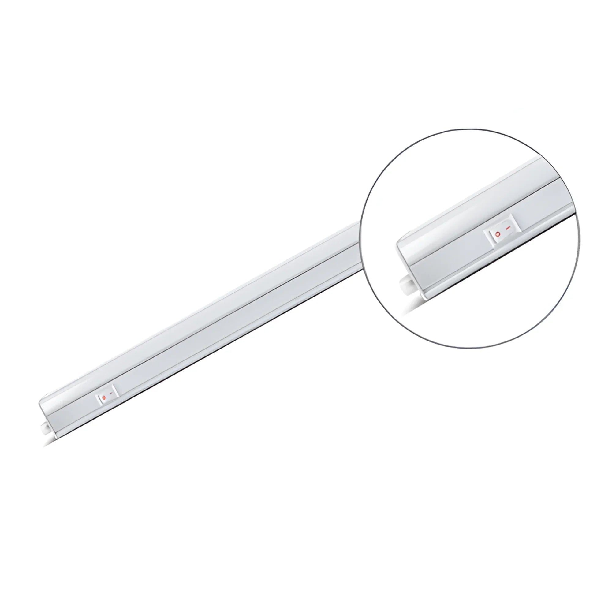 Braytron LED Lichtleiste Unterbauleuchte 4W 3000K 31 cm erweiterbar – Weiß