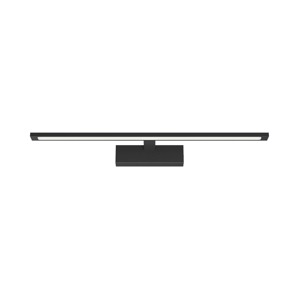 Braytron LED 12 Watt 60 Spiegelleuchte Badlampe 3CCT IP44 900 Lumen Wandlampe Schwarz