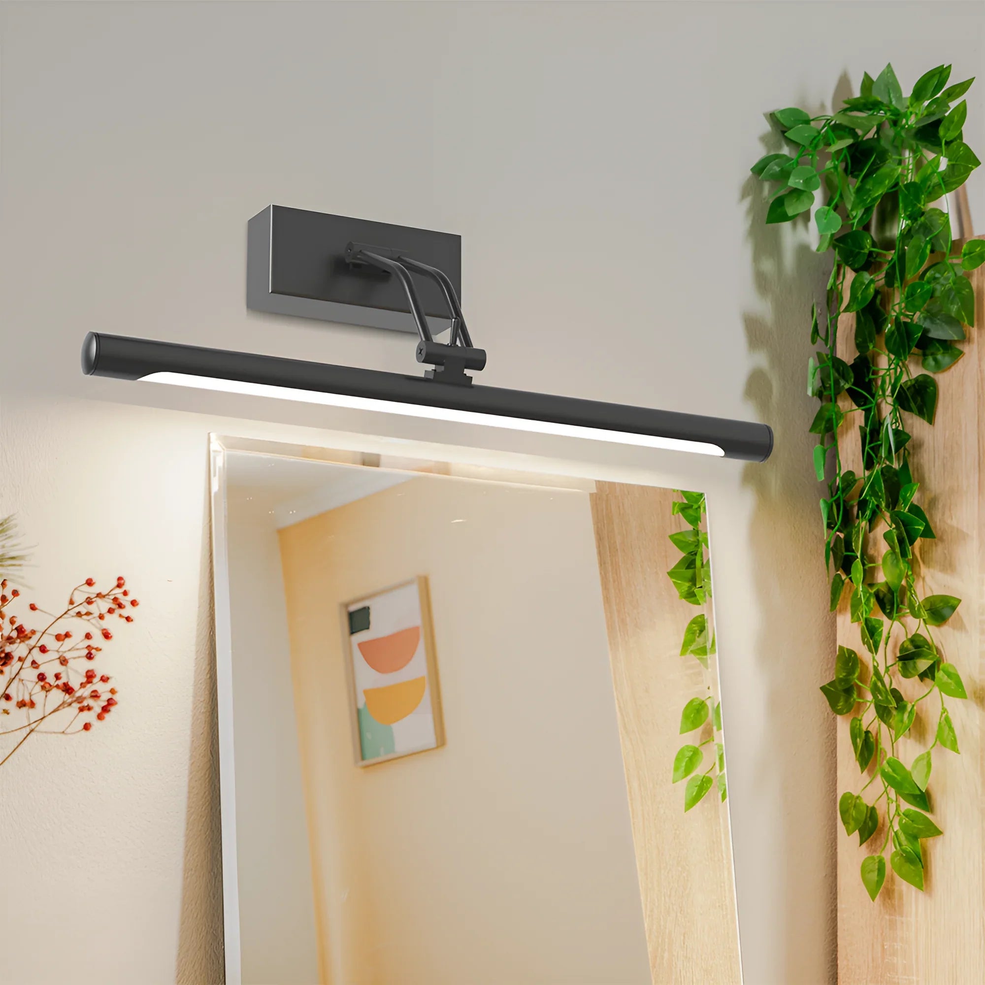 Braytron LED Spiegelleuchte Sara 8W 3CCT 40 cm IP20 – Chrom