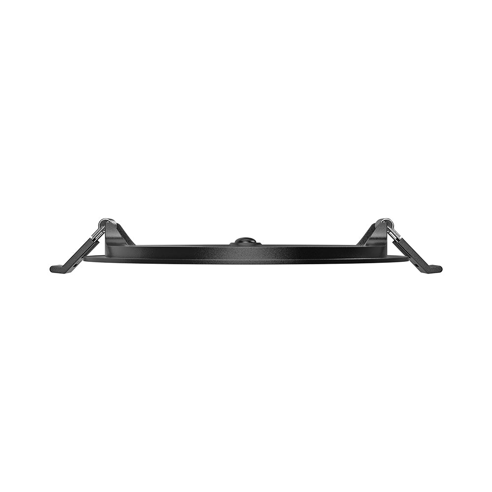Braytron 12W LED Panel Dimmbar Einbauspot Einbaustrahler Deckenstrahler Flach IP40 CCT 3in1 schwarz