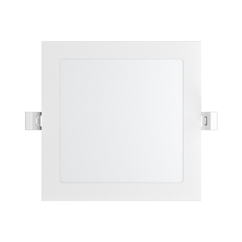 Braytron LED Eckige Panel Einbaustrahler Einbauleuchte Flach 12W 4000K Neutralweiß 230V Unterputz