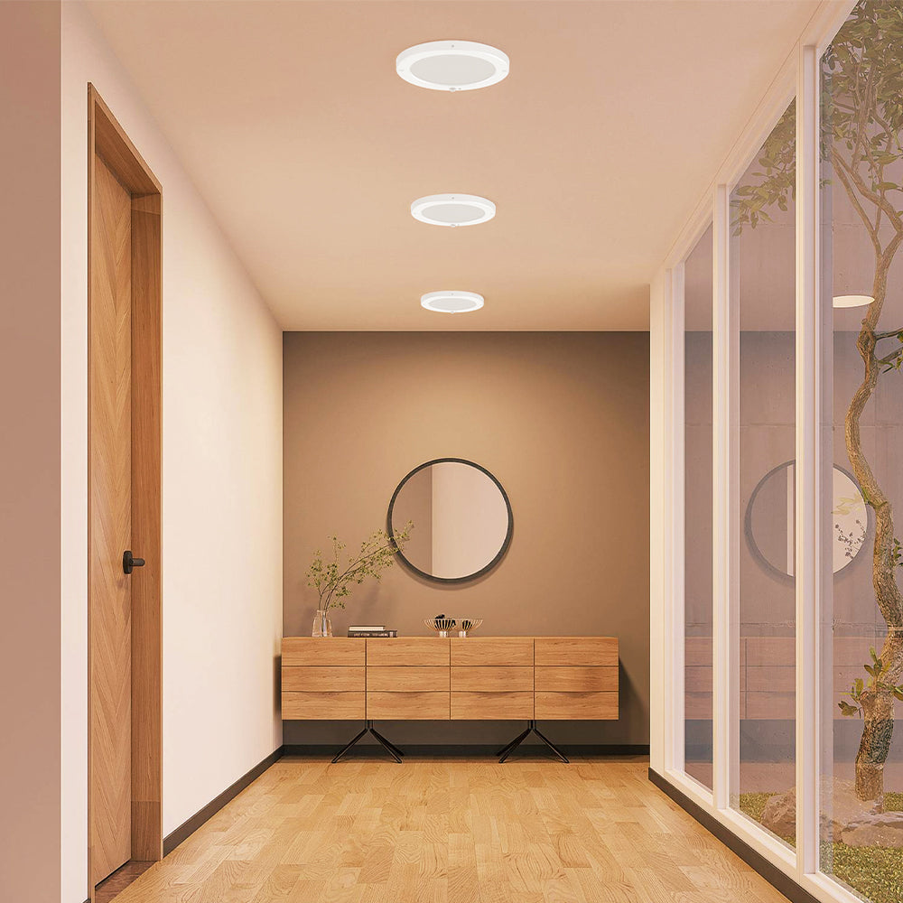 Braytron LED Deckenleuchte Bewegungsmelder Sensor Lampe Treppenlicht Deckenlicht Flur 20W Weiß