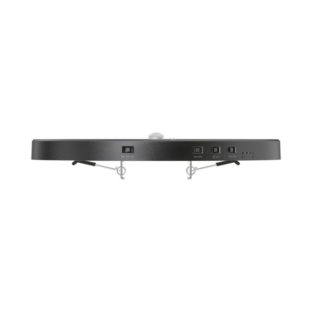 Braytron LED Deckenleuchte Bewegungsmelder Sensor Lampe Treppenlicht Deckenlicht Flur 20W Schwarz