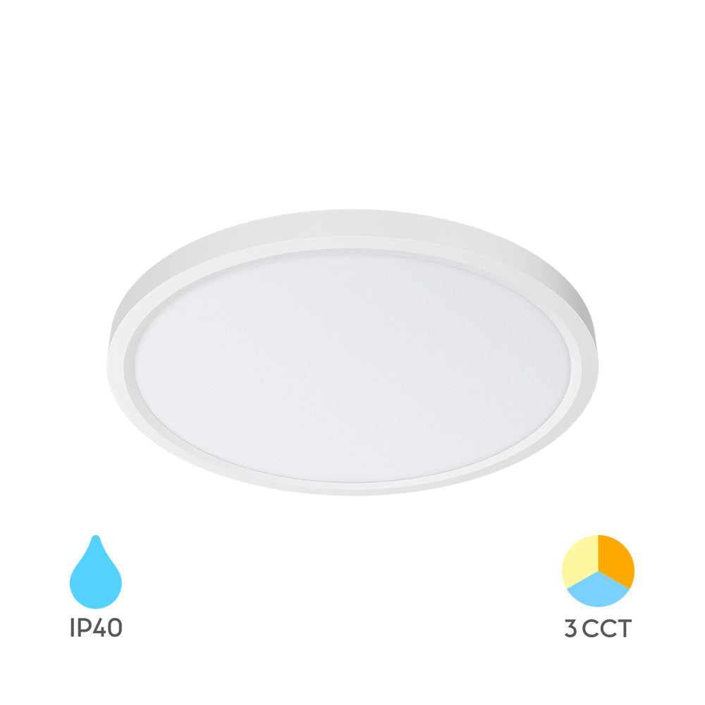 Braytron LED Deckenlampe Panel Dünn Deckenleuchte Schlafzimmer Wohnzimmer Flur lampe 36W