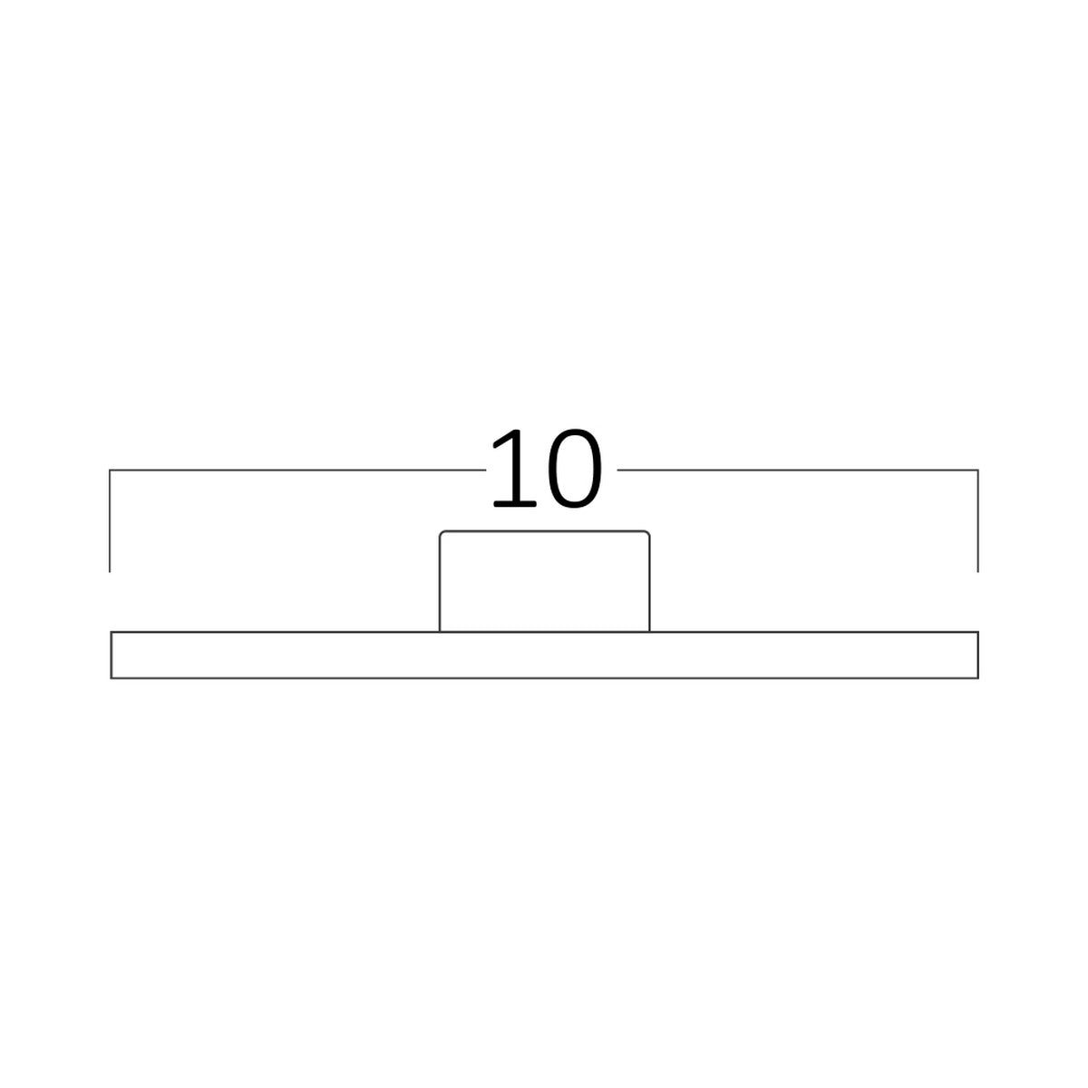 Braytron LED-Streifen 10 m 24V 20W/m 2600 lm/m 3000K selbstklebend – Warmweiß