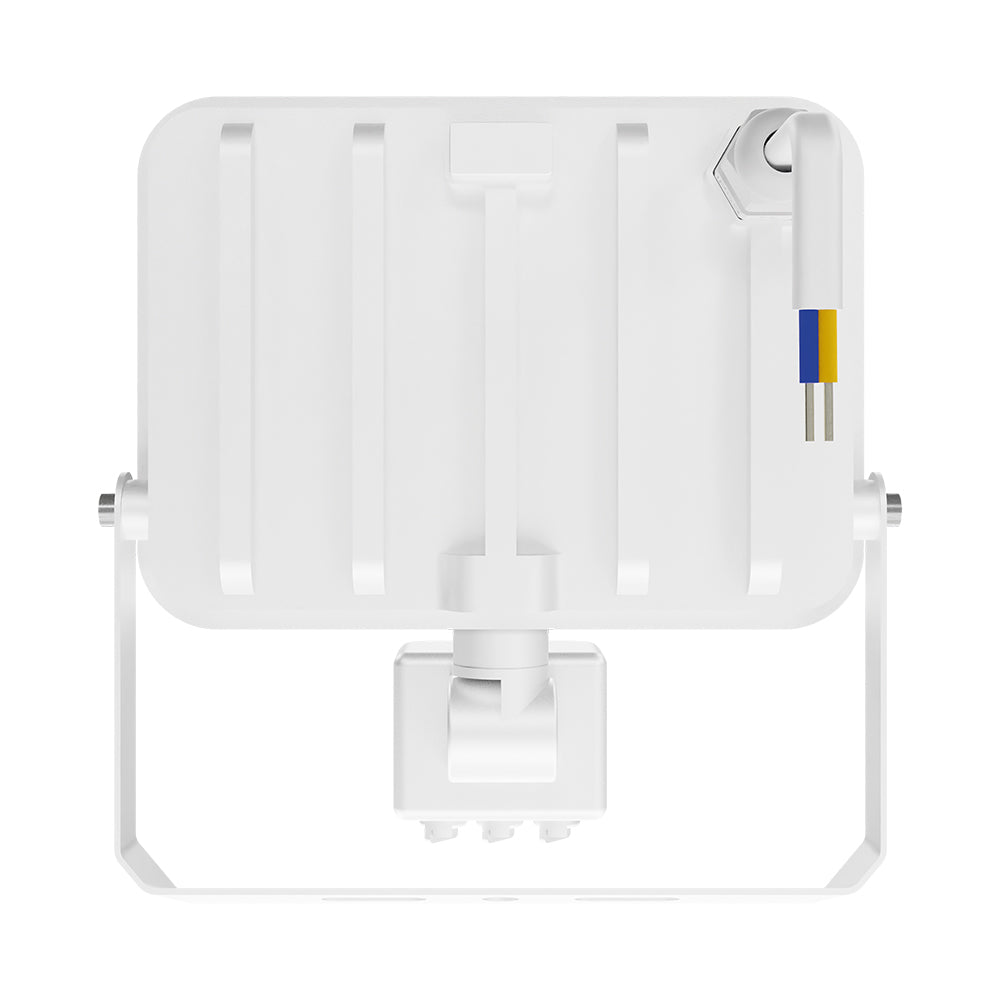Braytron LED Außenstrahler 30W mit Bewegungsmelder – Flutlichtstrahler IP65 2850lm 3CCT Farbtemperatur (3000K/4000K/6500K), LED Gartenstrahler Wandstrahler Fluter