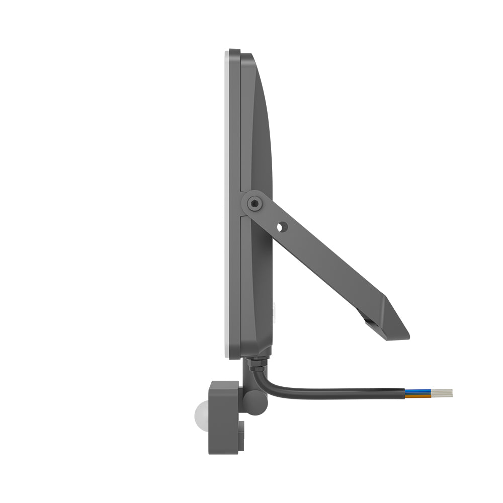 Braytron LED Strahler mit Bewegungsmelder und Dämmerungssensor 50W 5500lm – Wandstrahler Außenstrahler IP65 – 3CCT Farbwahl – LED Strahler für Garten, Hof, Einfahrt & Baustelle (50, Watt)