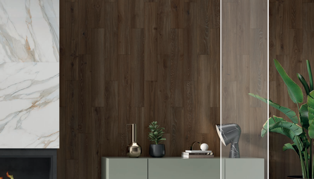 Wand/Bodenfliesen Borneo roble Holzoptik matt rek. 20 x 120 cm, F10776