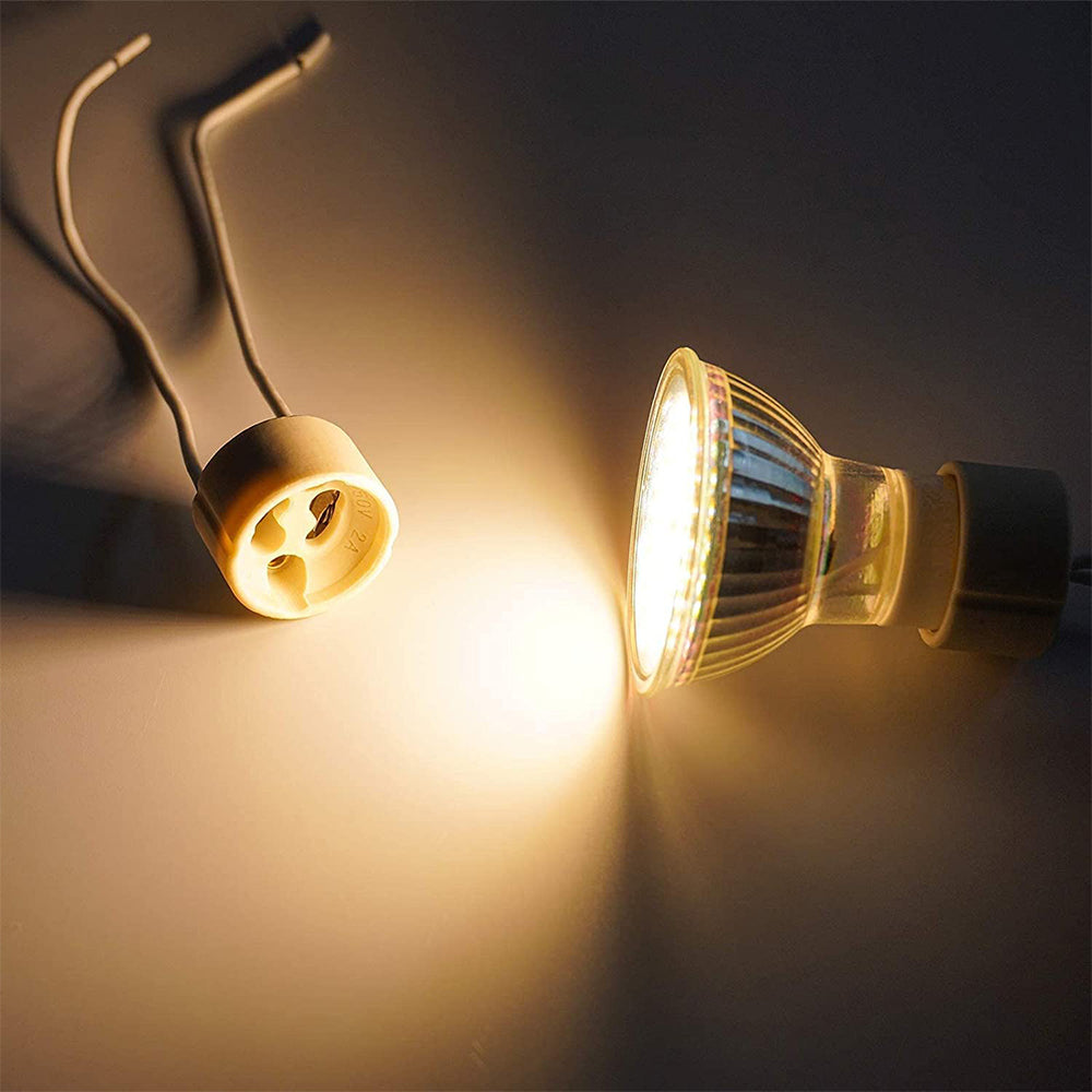 Braytron GU10 Keramikfassung Sockel für LED Halogen Leuchtmittel Lampenfassung 230V