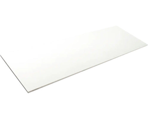 Wandfliese weiss matt rekt. 30 x 90 x 0,8 cm,F10011