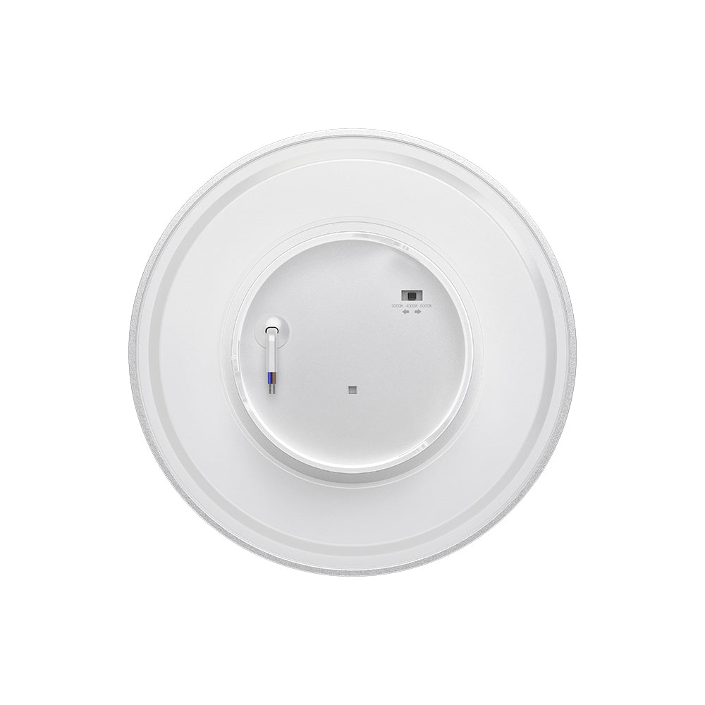 Braytron Palermo LED Außenwandleuchte 8W 3CCT rund IP65 Ø120 mm – Weiß