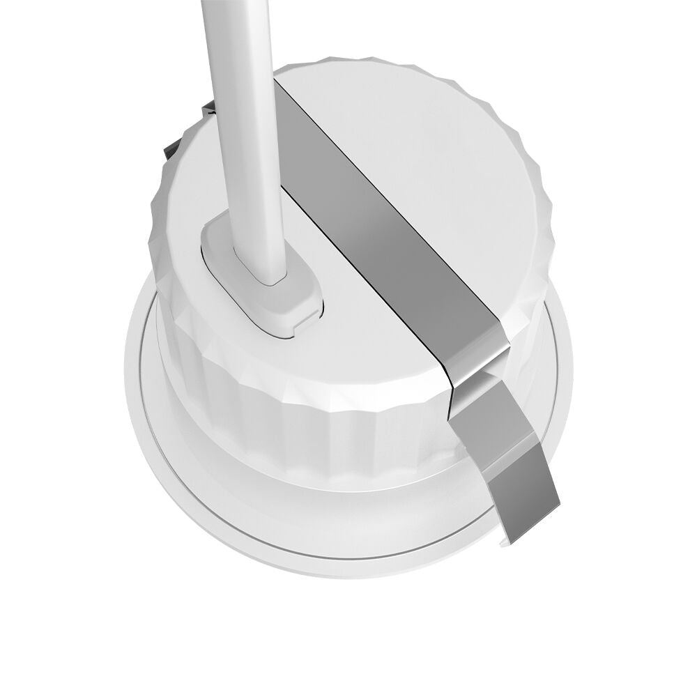 Braytron LED Minispot 3W Minileuchte, Klein, Einbauspot Einbaustrahler, Badezimmer, Küche, Wohnzimmer, inklusive 3 Blenden in schwarz, weiß. silber, IP54 230V ohne Trafo, 210 Lumen (neutralweiß 4000K)