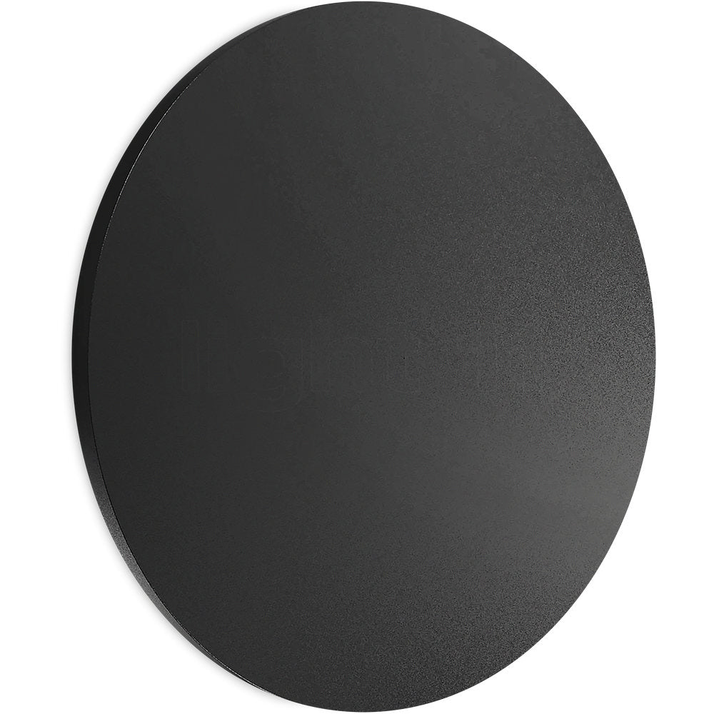 Braytron Palermo LED Außenwandleuchte 12W 3CCT rund IP65 Ø220 mm – Schwarz