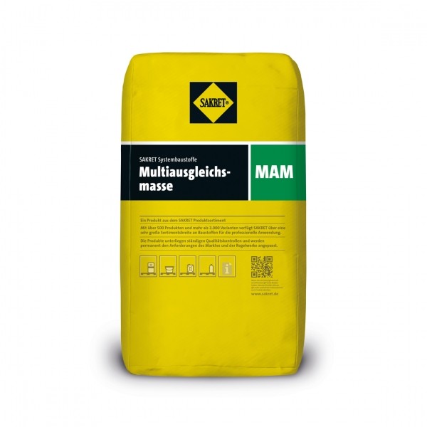 SAKRET Multiausgleichsmasse MAM 25 kg, F10069