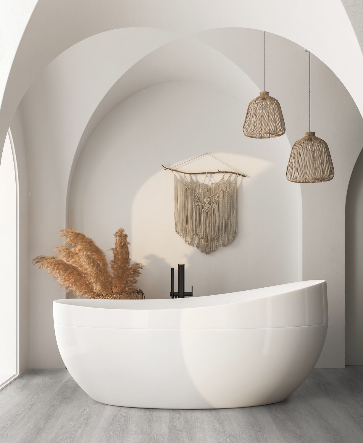 Vinylboden Virtuo 30 Rigid Acoustic  Bohem dark grey Landhausdiele 22,90 x 125 cm, F21150