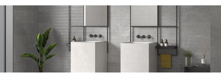 Wand/Bodenfliese Storm grey matt rekt. 30x60, F10259