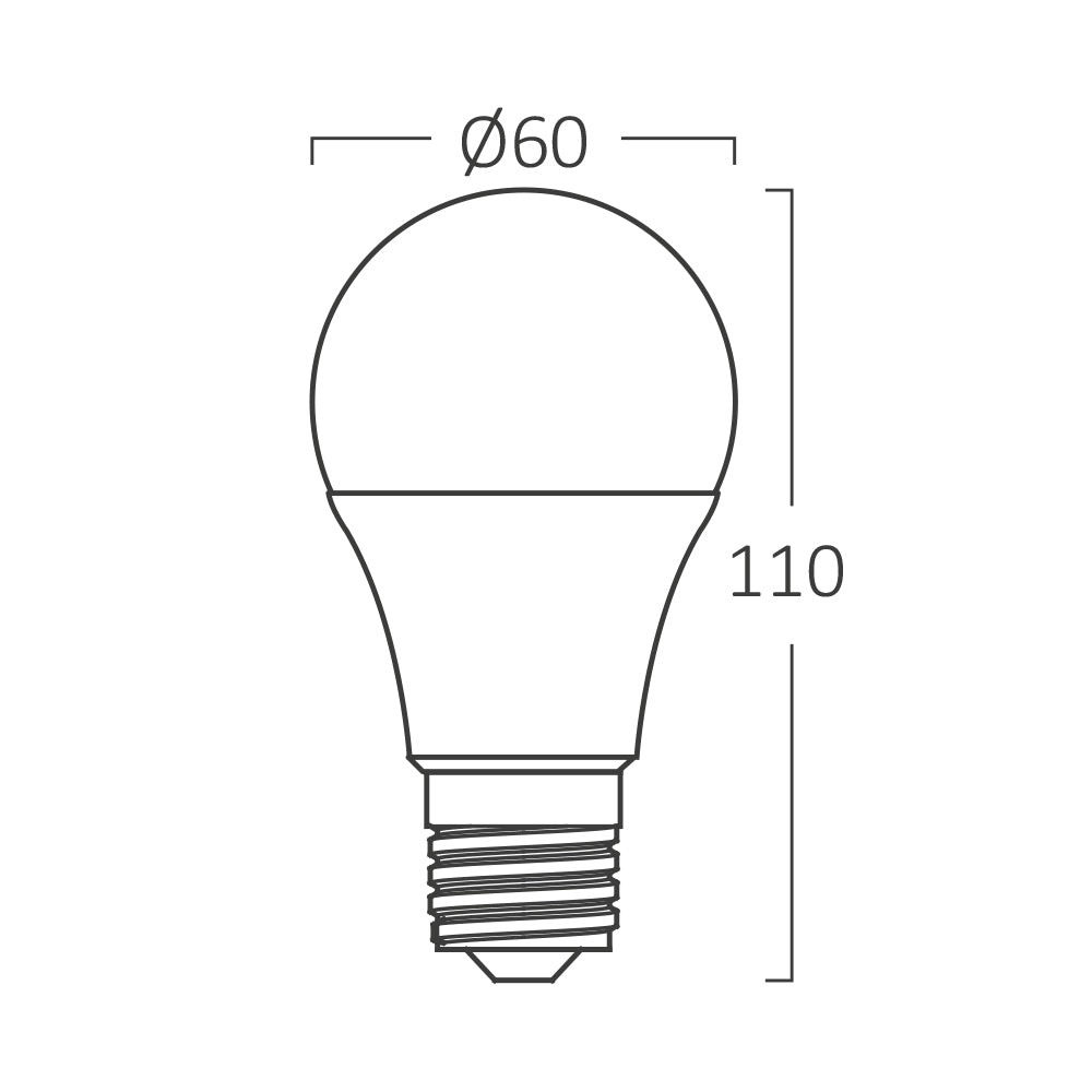 10 X Braytron LED Leuchtmittel E27 11W Warmweiß 3000K 1055 lm Birnenform Ersetzt 75W Glühbirne