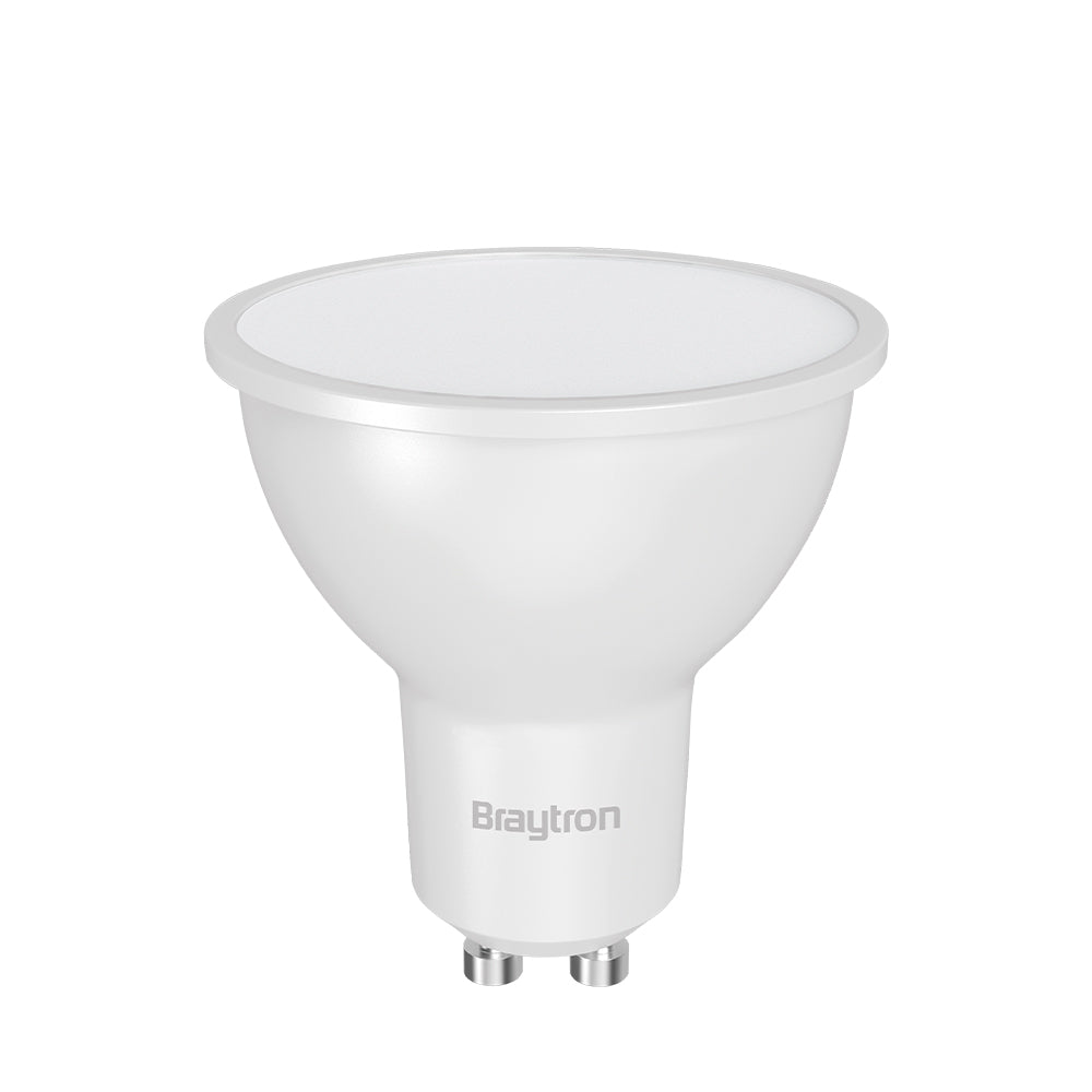 Braytron LED GU10 7W (70W) 6500K Kaltweiß Spot Halogen Reflektorlampe Leuchtmittel 580lm