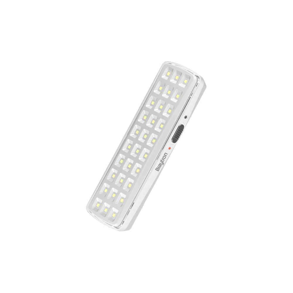 Braytron LED Akku Notleuchte Notbeleuchtung Sicherheitsleuchte Notlicht Notlampe 2 Watt 30 LED`s