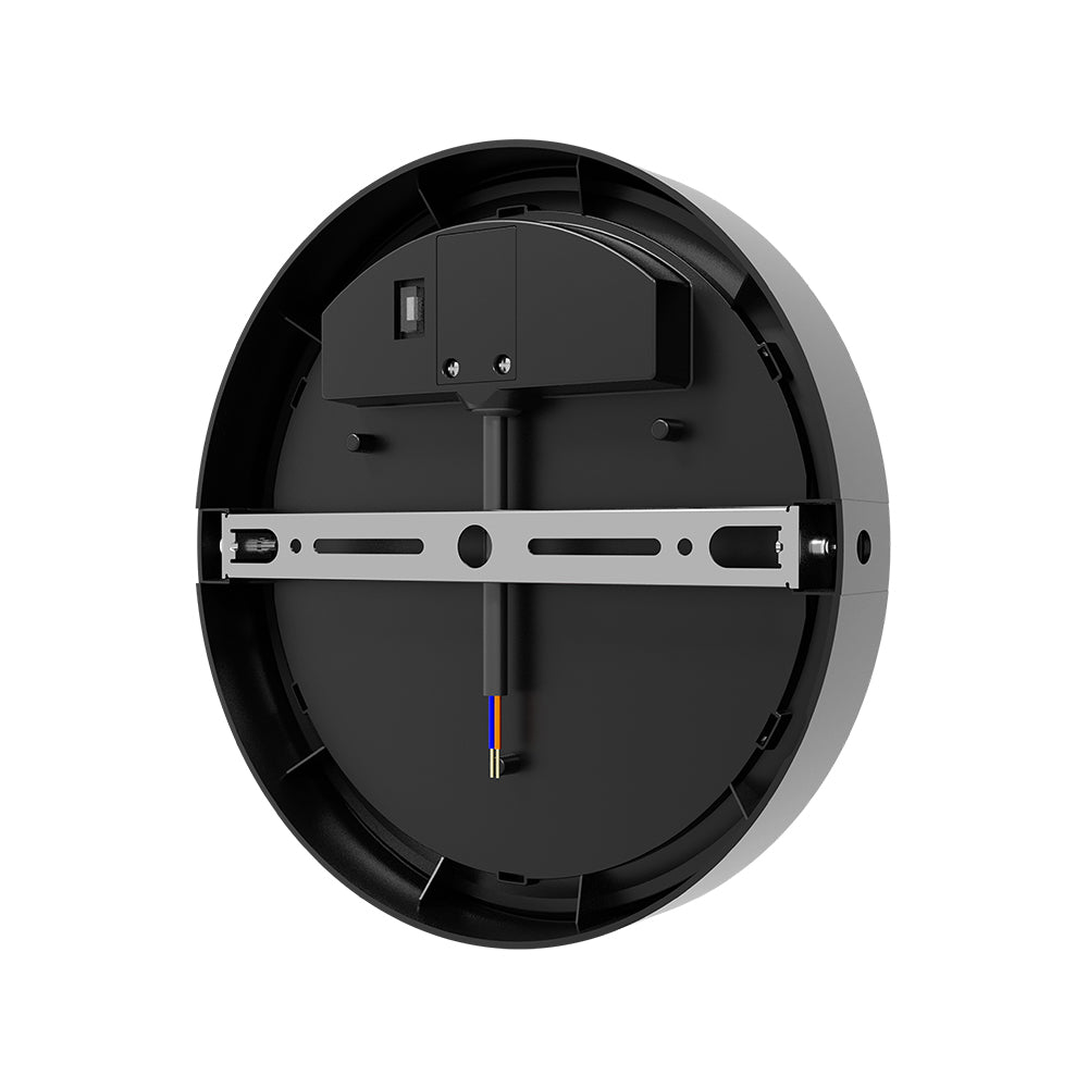 Braytron moderne LED Wandleuchte Deckenleuchte Deckenlicht 12W IP65 3in1 Außenleuchte schwarz