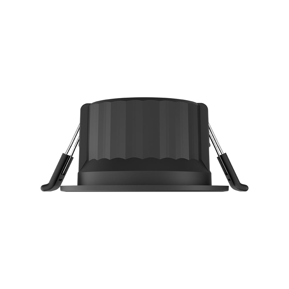 Braytron  LED 9W Einbaustrahler 68mm IP54 3CCT Feuchtraum Deckenstrahler Spot Badezimmer Schwarz