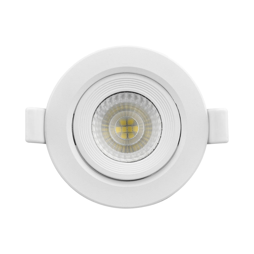 LED Deckenspot Einbauspot 5W schwenkbar IP20 4000K Neutralweiß Ø90mm