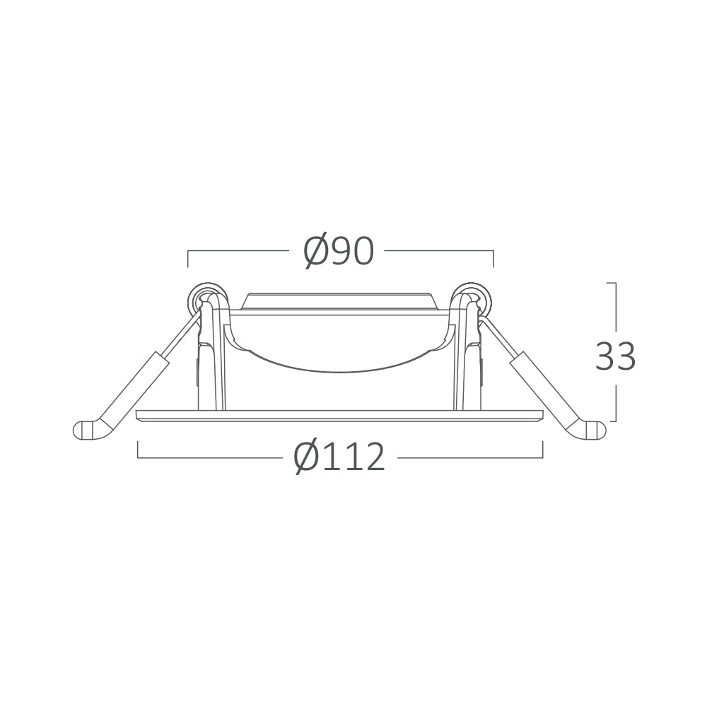 Braytron LED Einbauspot schwenkbar 10W 3CCT schaltbar Deckenstrahler Einbaustrahler Spot
