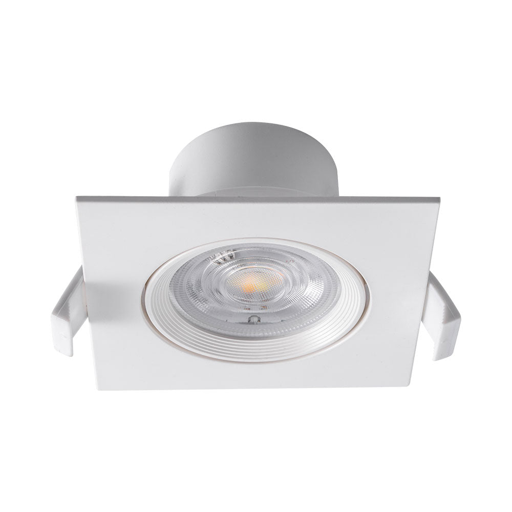 LED Eckig 7W Dimmbar Einbaustrahler schwenkbar 3in1 CCT Spot 650lm Warmweiß - Kaltweiß