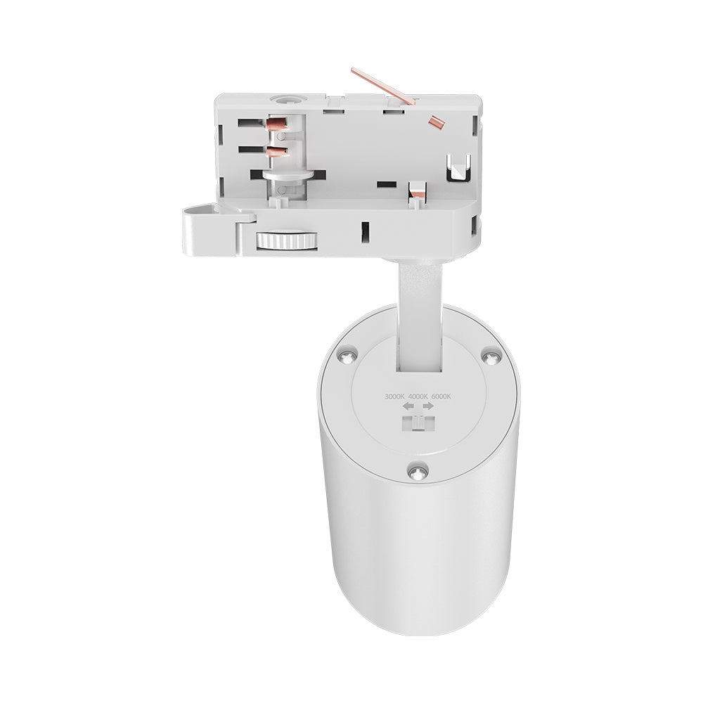 Braytron 3-Phasen LED Schienenstrahler 15W 3CCT 3000-6000K weiß dreh- und schwenkbar Spot